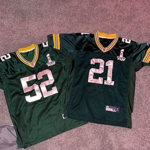 2 Vintage Super Bowl XLV Packer Jerseys